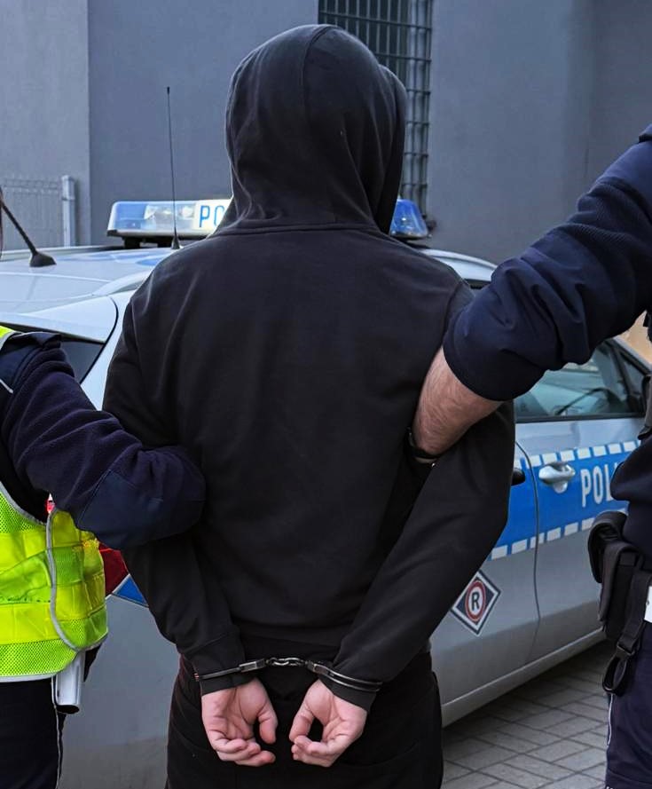 Zatrzymanie sprawcy kradzieży rozbójniczej w Myśliborzu